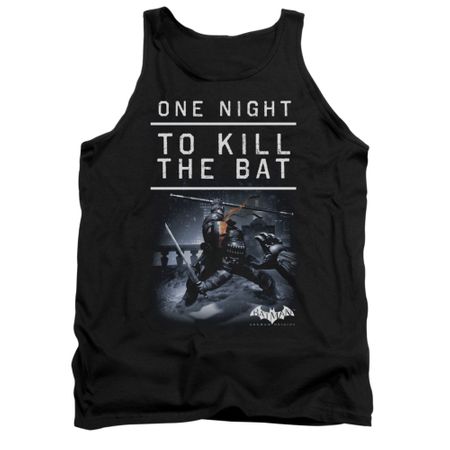 Arkham Origins Shirt Tank Top Kill The Bat Black Tanktop