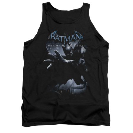 Arkham Origins Shirt Tank Top Out Of The Shadows Black Tanktop