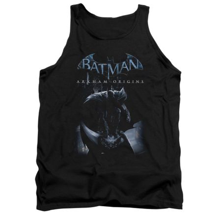 Arkham Origins Shirt Tank Top Perched Black Tanktop