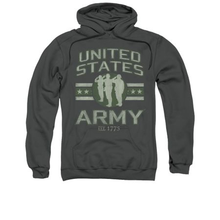 Army Hoodie U.S. Army Charcoal Sweatshirt Hoody