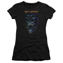 Army Of Darkness Juniors Shirt Evil Ash Black T-Shirt Army Of Darkness Juniors Shirt Evil Ash Black T-Shirt