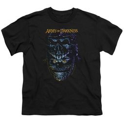 Army Of Darkness Kids Shirt Evil Ash Black T-Shirt Army Of Darkness Kids Shirt Evil Ash Black T-Shirt