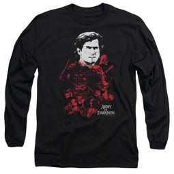Army Of Darkness Long Sleeve Shirt Pile Of Baddies Black Tee T-Shirt Army Of Darkness Long Sleeve Shirt Pile Of Baddies Black Tee T-Shirt