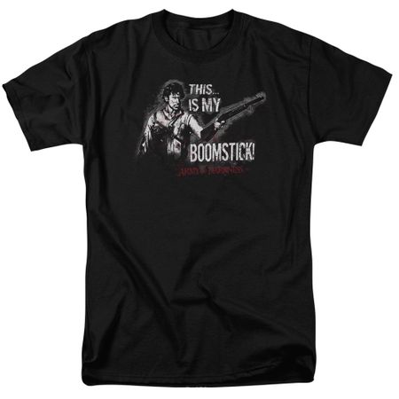 Army Of Darkness Shirt Boomstick Black T-Shirt