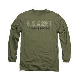 Army Shirt Camo Army Strong Long Sleeve Olive Tee T-Shirt