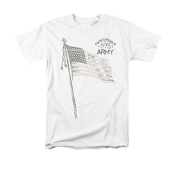 Army Shirt Flag White T-Shirt Army Shirt Flag White T-Shirt