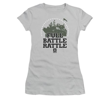 Army Shirt Juniors Full Battle Silver T-Shirt