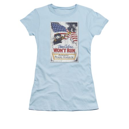 Army Shirt Juniors Pearl Harbor Light Blue T-Shirt