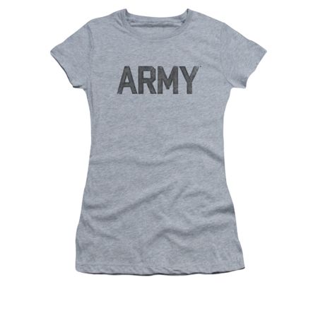 Army Shirt Juniors PT Gear Athletic Heather T-Shirt