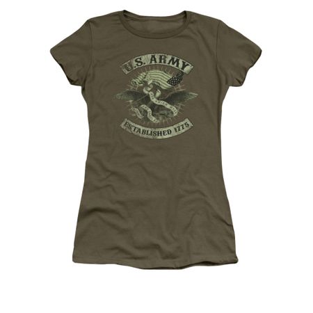 Army Shirt Juniors Union Eagle Olive T-Shirt