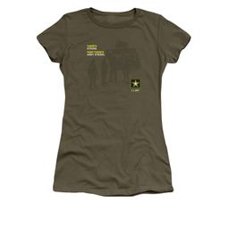 Army Shirt Juniors What Kind Of Strong Olive T-Shirt