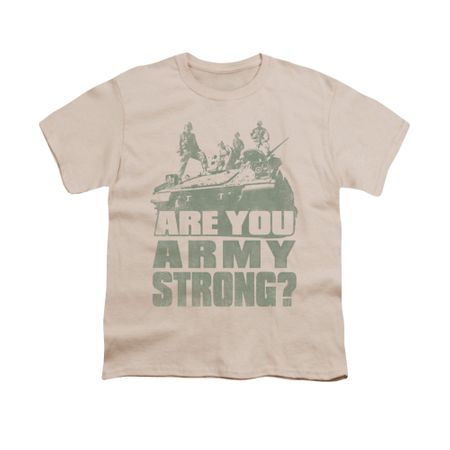 Army Shirt Kids Are You Cream T-Shirt