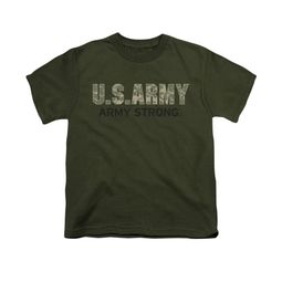 Army Shirt Kids Camo Army Strong Olive T-Shirt
