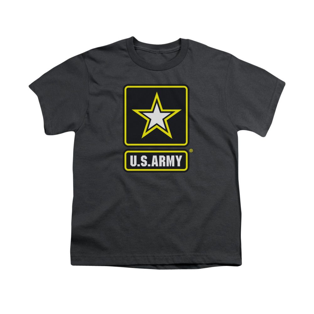 Army Shirt Kids Logo Charcoal TShirt Army Logo Shirts