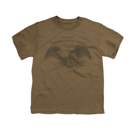 Army Shirt Kids Property Of Safari Green T-Shirt