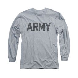 Army Shirt PT Gear Long Sleeve Athletic Heather Tee T-Shirt Army Shirt PT Gear Long Sleeve Athletic Heather Tee T-Shirt