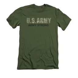 Army Shirt Slim Fit Camo Army Strong Olive T-Shirt