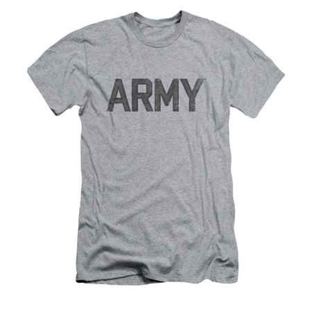 Army Shirt Slim Fit PT Gear Athletic Heather T-Shirt