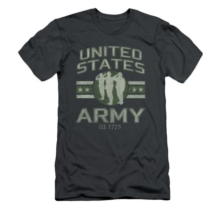 Army Shirt Slim Fit U.S. Army Charcoal T-Shirt