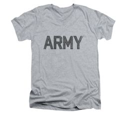 Army Shirt Slim Fit V-Neck PT Gear Athletic Heather T-Shirt Army Shirt Slim Fit V-Neck PT Gear Athletic Heather T-Shirt