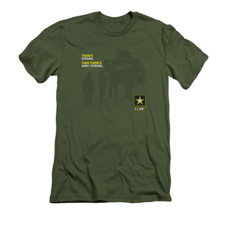 Army Shirt Slim Fit What Kind Of Strong Olive T-Shirt