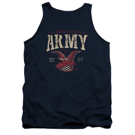 Army Shirt Tank Top Est 1775 Navy Tanktop