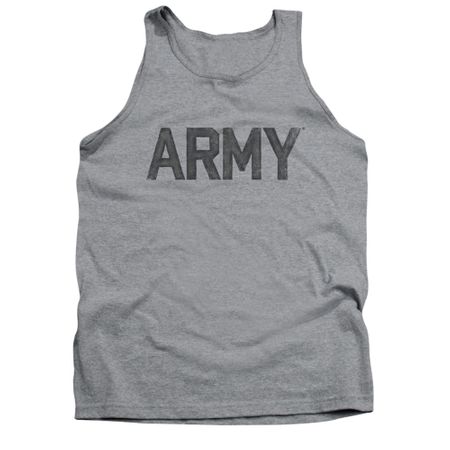 Army Shirt Tank Top PT Gear Athletic Heather Tanktop