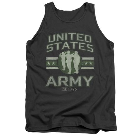 Army Shirt Tank Top U.S. Army Charcoal Tanktop