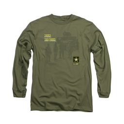 Army Shirt What Kind Of Strong Long Sleeve Olive Tee T-Shirt