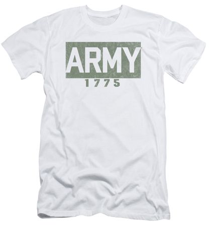Army Slim Fit Shirt 1775 White T-Shirt