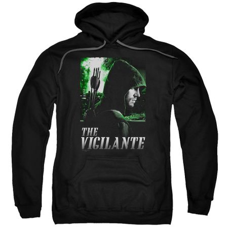 Arrow Hoodie The Vigilante Black Sweatshirt Hoody