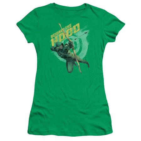 Arrow Shirt Juniors Beware Kelly Green T-Shirt