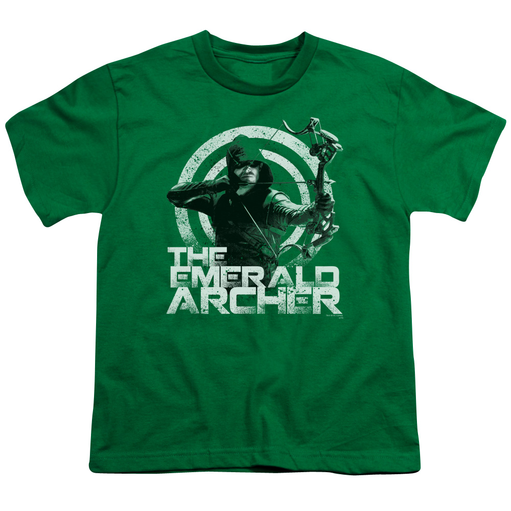 Arrow Shirt Kids Emerald Archer Kelly Green TShirt Arrow Emerald
