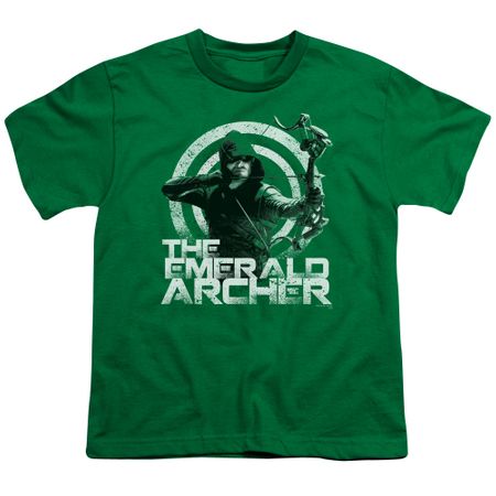 Arrow Shirt Kids Emerald Archer Kelly Green T-Shirt