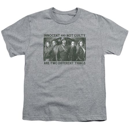 Arrow Shirt Kids Not Guilty Athletic Heather T-Shirt