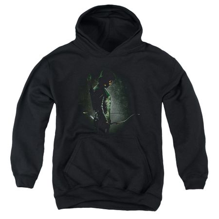 Arrow Youth Hoodie In The Shadows Black Kids Hoody