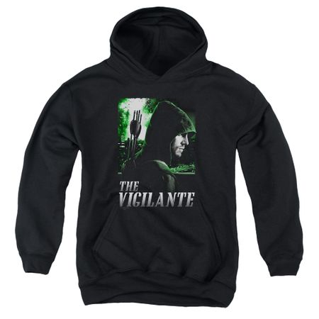 Arrow Youth Hoodie The Vigilante Black Kids Hoody