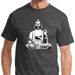 At Peace Buddha Mens Shirts