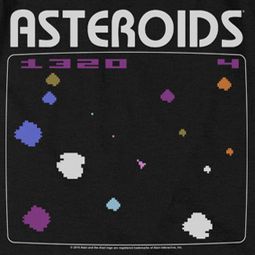 Atari Asteroids Screen Shirts