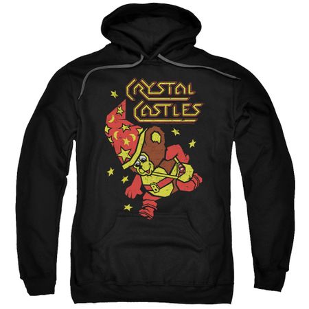 Atari Hoodie Crystal Bear Black Sweatshirt Hoody