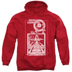 Atari Hoodie Lift Off Red Sweatshirt Hoody Atari Hoodie Lift Off Red Sweatshirt Hoody