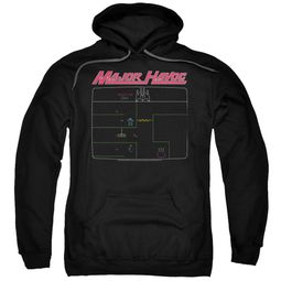 Atari Hoodie Major Havoc Screen Black Sweatshirt Hoody