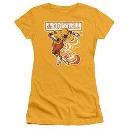 Atari Juniors Shirt Football Player Gold T-Shirt