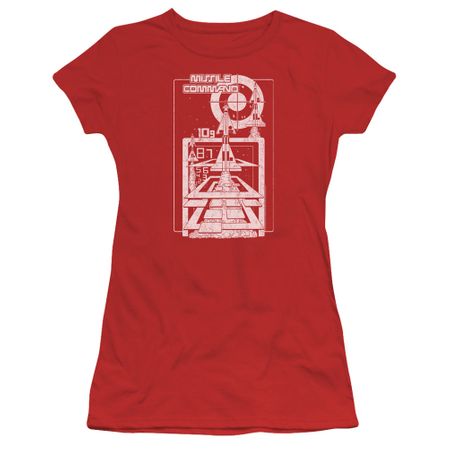 Atari Juniors Shirt Lift Off Red T-Shirt