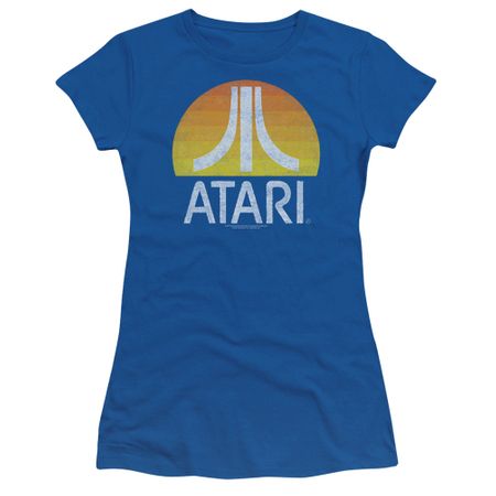 Atari Juniors Shirt Logo Royal T-Shirt