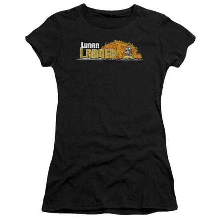 Atari Juniors Shirt Lunar Lander Black T-Shirt