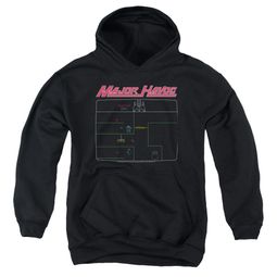 Atari Kids Hoodie Major Havoc Screen Black Youth Hoody