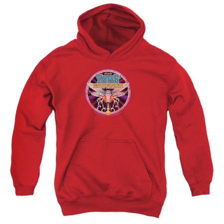 Atari Kids Hoodie Yars Revenge Patch Red Youth Hoody