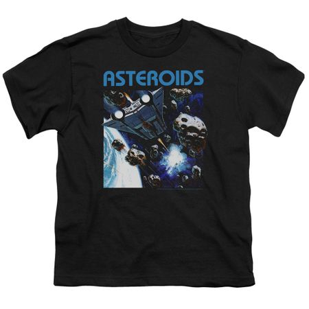 Atari Kids Shirt 2600 Asteroids Black T-Shirt