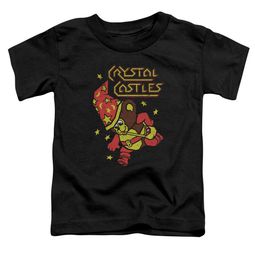Atari Kids Shirt Crystal Bear Black T-Shirt